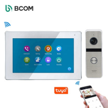 2020 casa 12v 10 pouces campainha de vídeo wi-fi interfone monitor de 10 polegadas sistema de intercomunicação wiffi